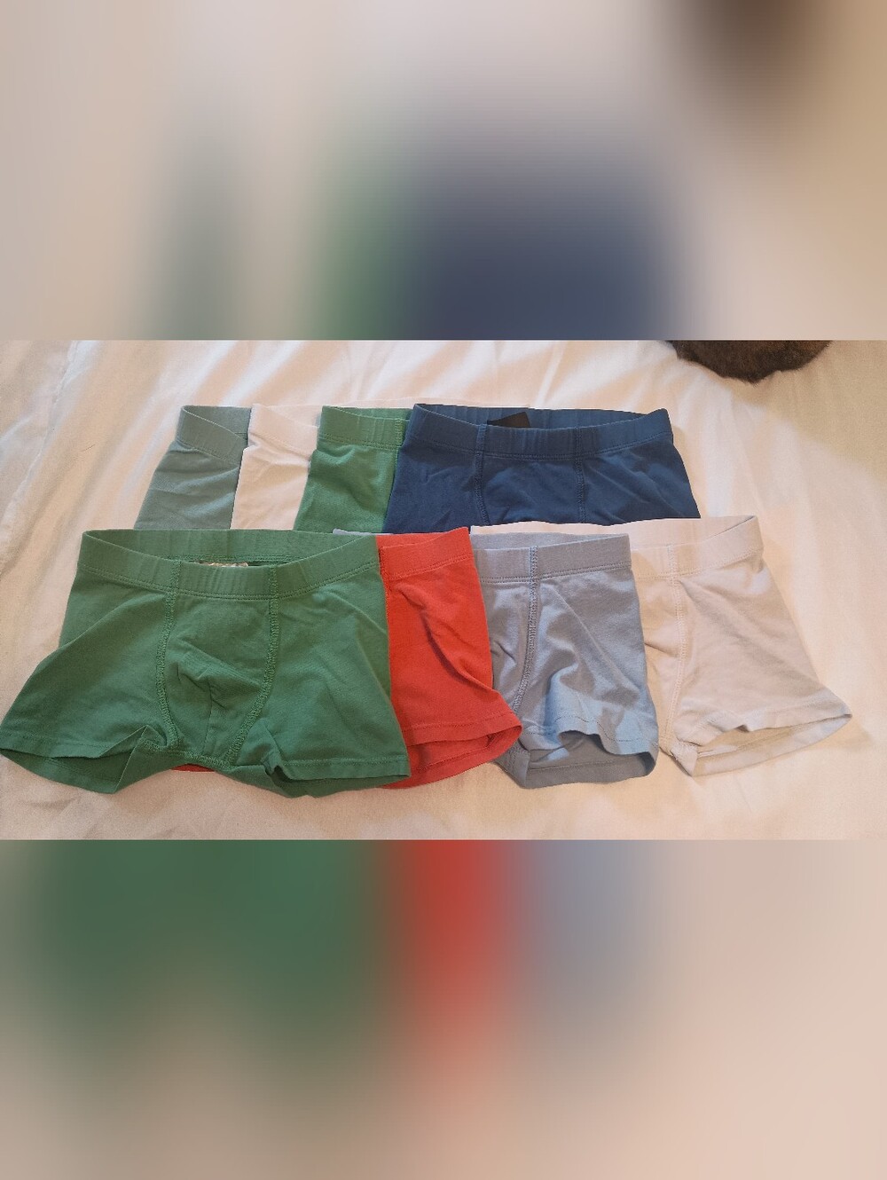 H&M boys briefs. 8 pairs. 5T